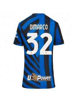 Inter Milan Federico Dimarco #32 Replika Hemmakläder Dam 2024-25 Kortärmad